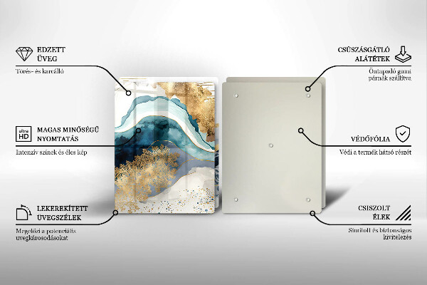 Tapa encimera Mármol colorido