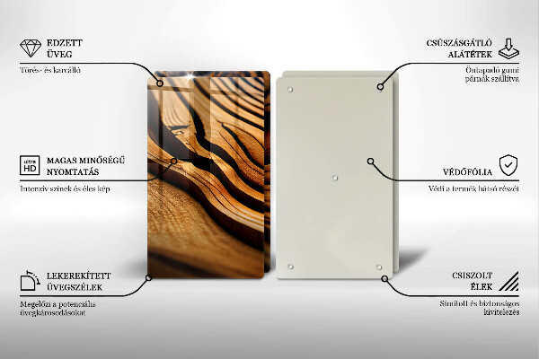 Tapa encimera Tocón de madera