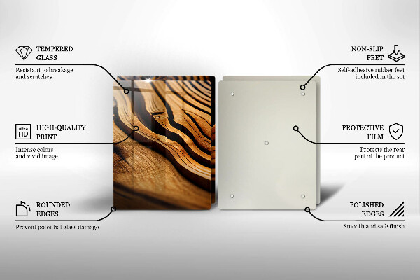 Tapa encimera Tocón de madera