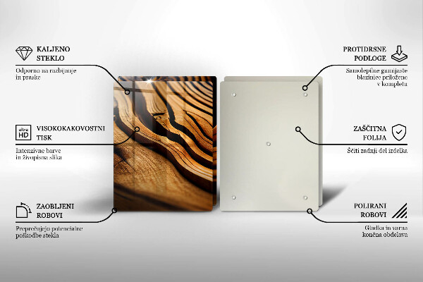 Tapa encimera Tocón de madera