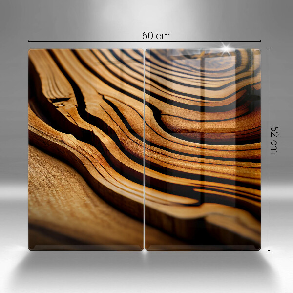 Tapa encimera Tocón de madera