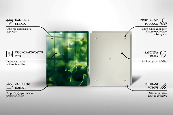 Tapa encimera Hojas de lechuga