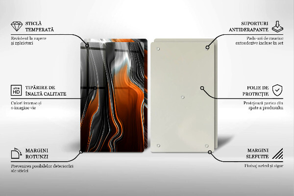 Tapa encimera Patrón abstracto