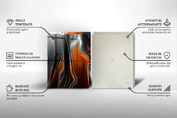 Tapa encimera Patrón abstracto