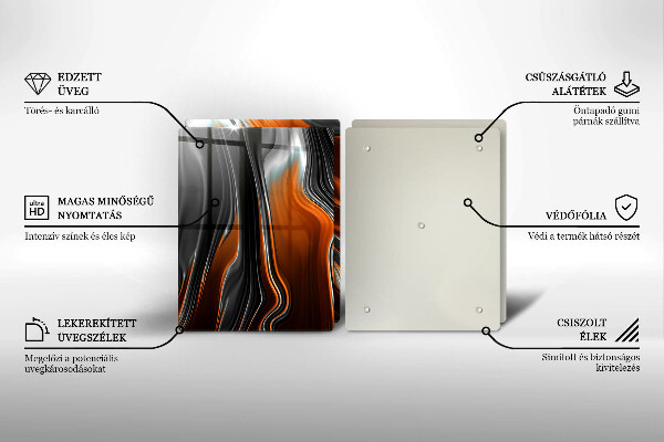 Tapa encimera Patrón abstracto