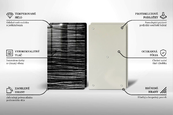 Tapa encimera Abstracción negra