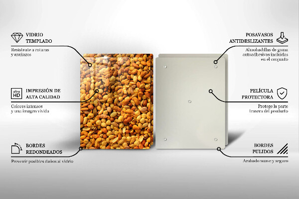 Tapa encimera Mezcla de nueces