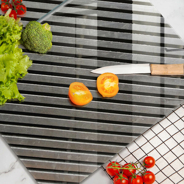 Tapa encimera Líneas metálicas