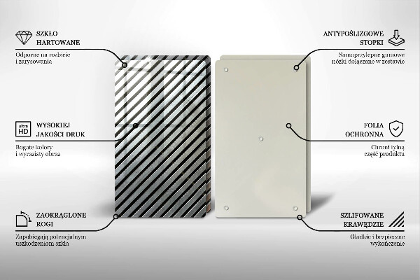 Tapa encimera Líneas metálicas