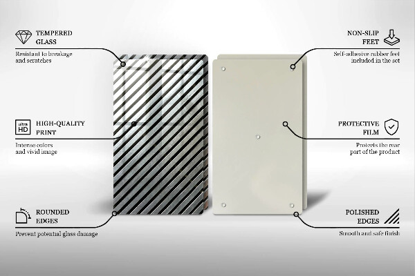 Tapa encimera Líneas metálicas