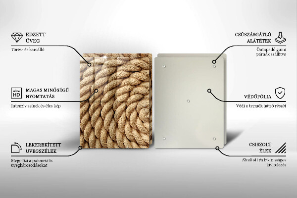 Tapa encimera Cuerda en espiral