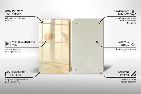 Tapa encimera Tablón de madera