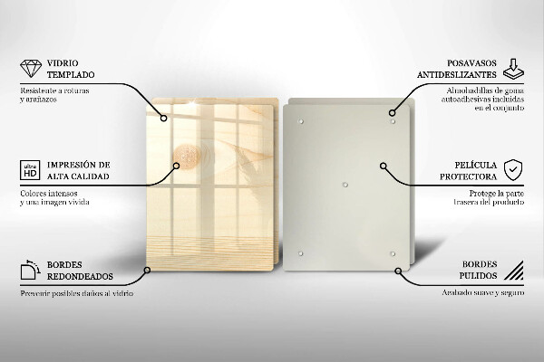 Tapa encimera Tablón de madera