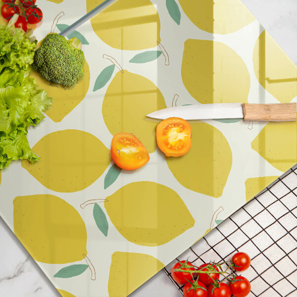 Tapa encimera Limones de dibujos animados