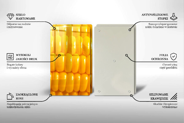 Tapa encimera Granos de maiz
