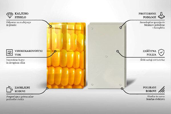 Tapa encimera Granos de maiz