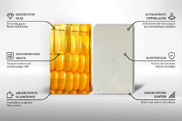 Tapa encimera Granos de maiz
