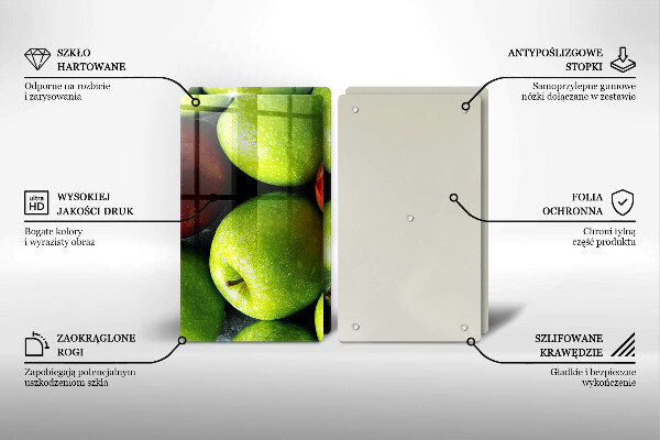 Tapa encimera Manzanas jugosas