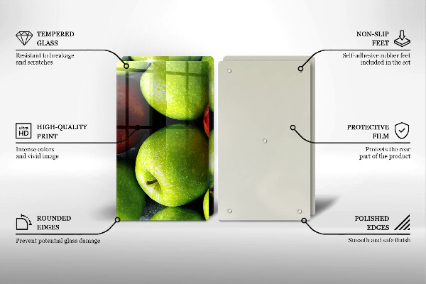 Tapa encimera Manzanas jugosas