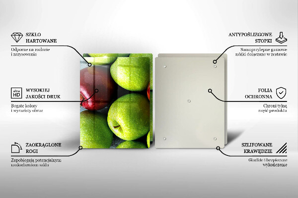 Tapa encimera Manzanas jugosas