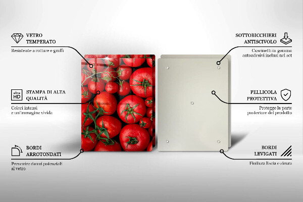 Tapa encimera Tomates