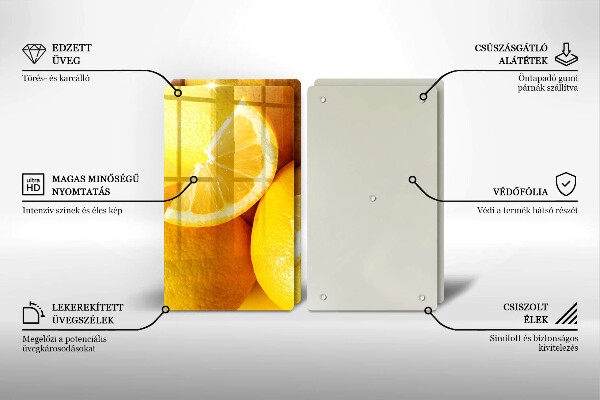 Tapa encimera Limones jugosos