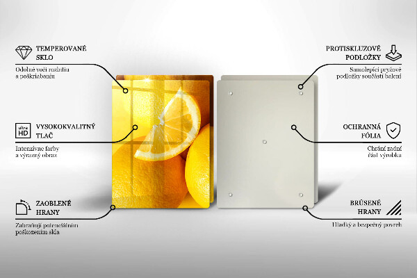 Tapa encimera Limones jugosos