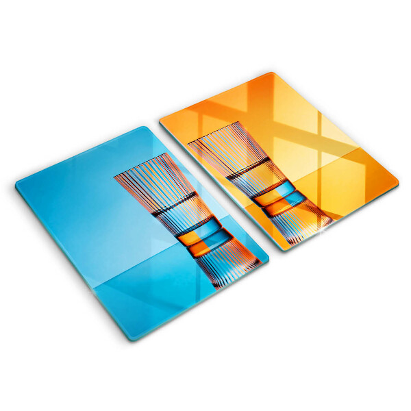 Tapa encimera Dos vasos de agua