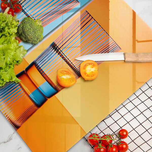 Tapa encimera Dos vasos de agua