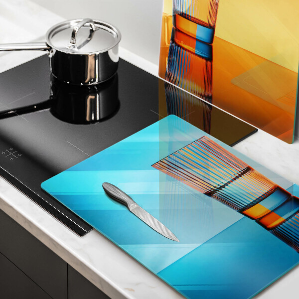 Tapa encimera Dos vasos de agua