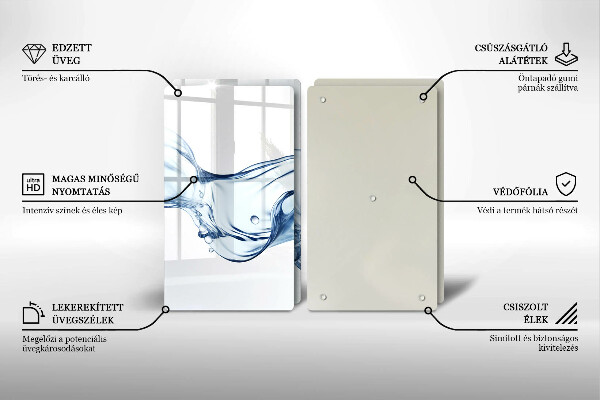 Tapa encimera Agua cristalina