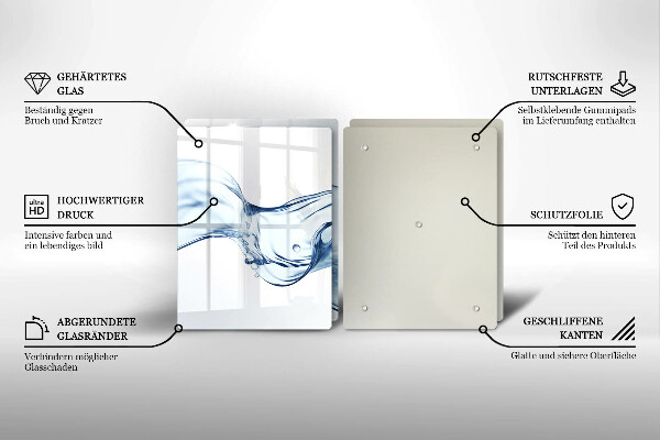 Tapa encimera Agua cristalina