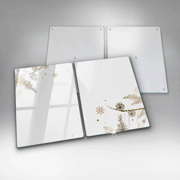 Tapa encimera Decoraciones de invierno