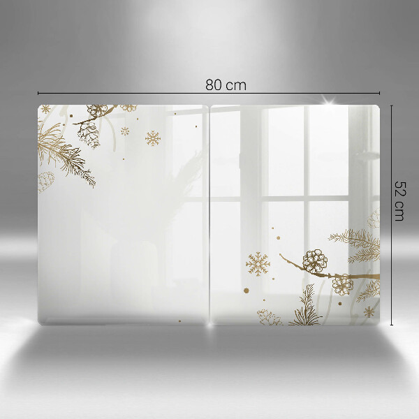 Tapa encimera Decoraciones de invierno