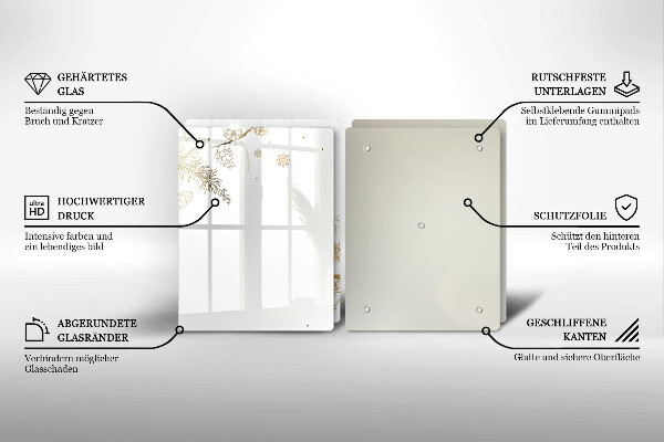 Tapa encimera Decoraciones de invierno