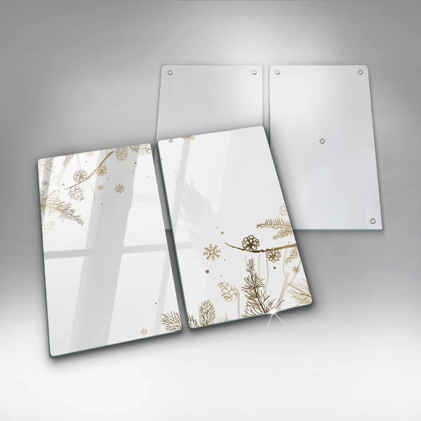 Tapa encimera Decoraciones de invierno