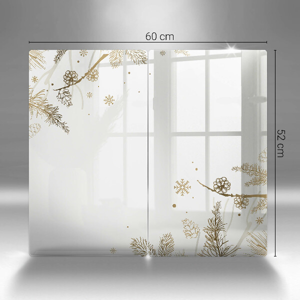 Tapa encimera Decoraciones de invierno