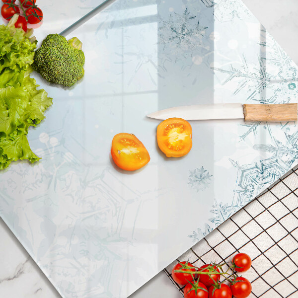 Protector pared cocina Copo de nieve