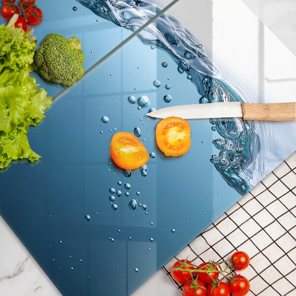 Protector pared cocina Agua azul