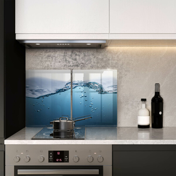 Protector pared cocina Agua azul