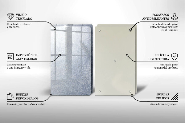 Protector pared cocina Pedazo de pastel