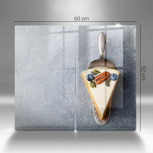 Protector pared cocina Pedazo de pastel