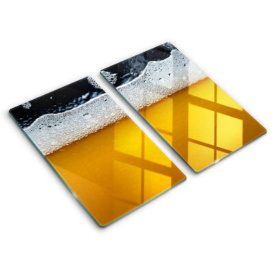 Protector pared cocina Beber espuma de cerveza