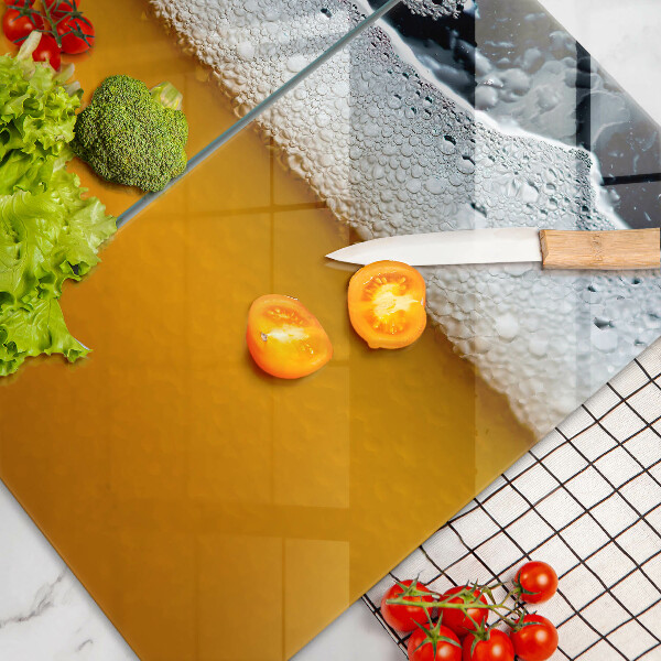 Protector pared cocina Beber espuma de cerveza