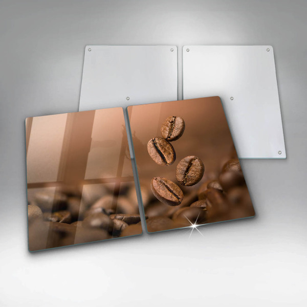 Protector pared cocina Granos de café