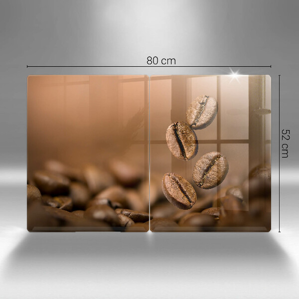 Protector pared cocina Granos de café