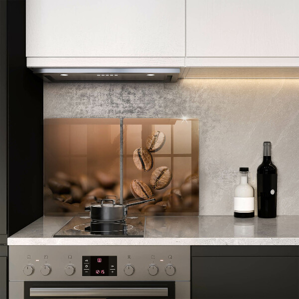 Protector pared cocina Granos de café