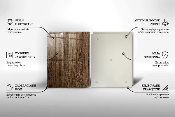 Protector pared cocina Textura de madera