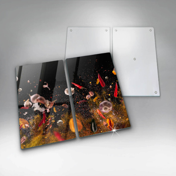 Protector pared cocina Especias picantes