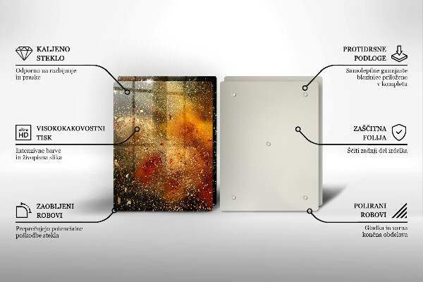 Protector pared cocina Especias coloridas